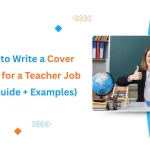 UK guide by iCover.org.uk showing cover letter for a teacher job