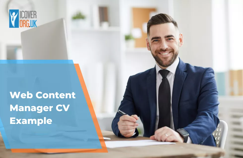 Web Content Manager CV Example