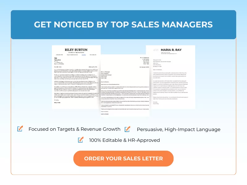 GET NOTICED BY TOP SALES MANAGERS