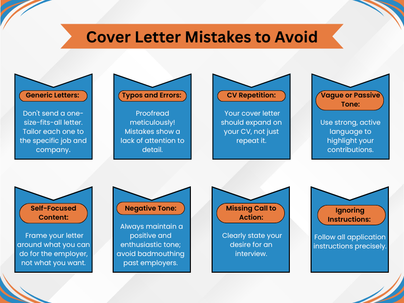 Cover Letter Mistakes to Avoid
