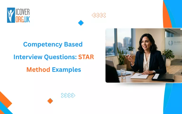 Title slide for Competency Based Interview Questions: STAR Method Examples with a professional