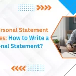 The banner image is showing CV Personal Statement Examples
