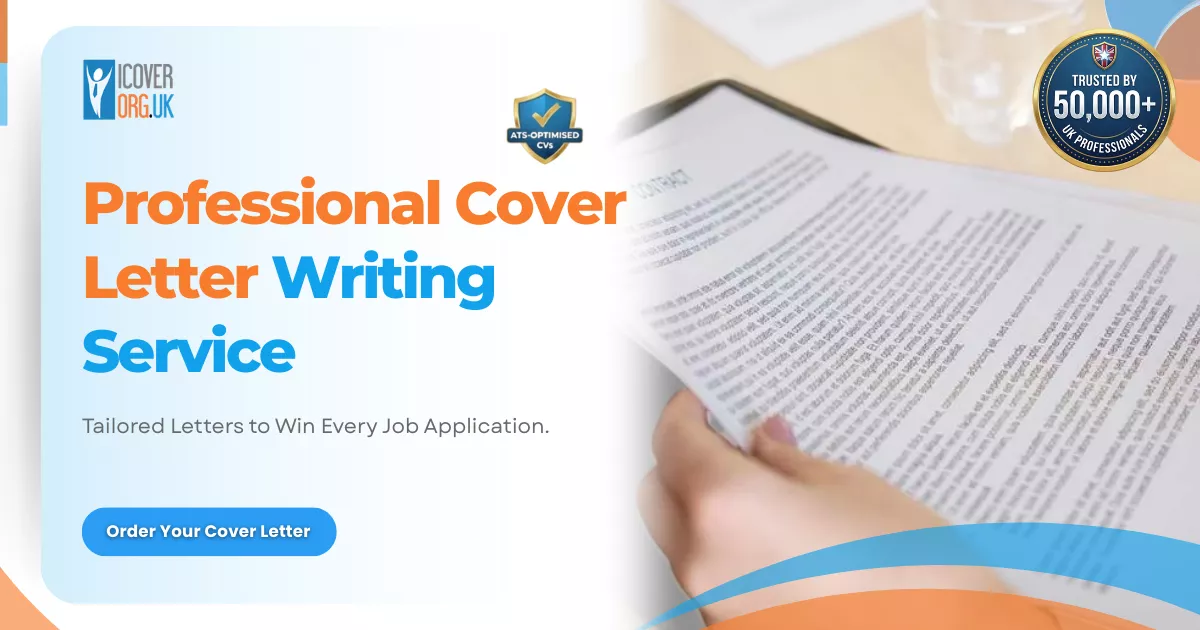 Cover Letter Writing Services UK [Only £39] | iCover